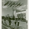 Great Britain Participation - British flags outside building