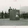 Greece Participation - Grover Whalen speaking at opening day ceremonies