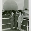 Greece Participation - Officials on Perylon Hall balcony