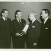 Greece Participation - Cimon Diamantopoulos presenting Order of the Royal Phoenix to Grover Whalen