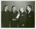Greece Participation - Cimon Diamantopoulos presenting Order of the Royal Phoenix to Grover Whalen