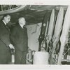Y.A. Paloheimo and Herbert Hoover inspecting propellers