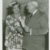 Millicent Hearst with Harvey Gibson