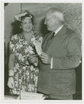 Millicent Hearst with Harvey Gibson