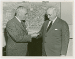 Alexander Harris of Ronson Lighters with Harvey Gibson
