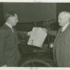 Hall of Invention - Conway Coe showing Harvey Gibson first patent ever issued