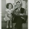 Hall of Invention - Patrick Tayleur describing model of U.S.S. Constitution to girl