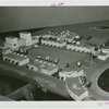 Hall of Nations - Model with surrounding buildings