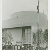 Hall of Nations - Crowd outside of entrance to Hungary exhibit