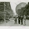 Hall of Pharmacy - Officials at construction site