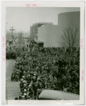 Hall of Pharmacy - Crowd at dedication