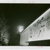 Hall of Pharmacy - At night with fireworks in background
