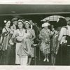 Hawaiian Day - Visitors receiving leis