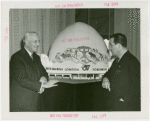 Heinz - Building - Howard Heinz and Grover Whalen with model