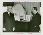 Heinz - Building - Howard Heinz and Grover Whalen with model