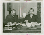 Heinz - Contract Signing - Howard Heinz and Grover Whalen