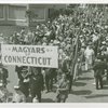 Hungary Participation - Magyars of Connecticut (American-Hungarian group) on parade