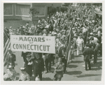 Hungary Participation - Magyars of Connecticut (American-Hungarian group) on parade