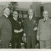 Warren Austin, Messmore Kendall, Robert Bullard and Harvey Gibson at Independence Day ceremonies