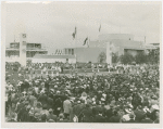 Crowd at Independence Day ceremonies