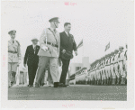 Illinois Participation - John Cassidy surveying troops