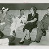 India Participation - Maharaja Saheb of Dharampur talking to two woman
