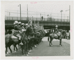 Indian (Native American) Participation - Haskell Institute Indian Honor Guard on horseback
