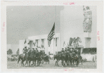 Indian (Native American) Participation - Haskell Institute guards on horseback