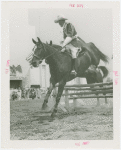 Indian (Native American) Participation - Haskell Institute guard on horseback