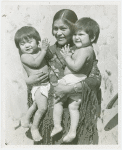 Indian (Native American) Participation - Hopi women with twin babies