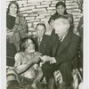 Indian (Native American) Participation - Hopi man passing pipe to Fred Blair Townsend