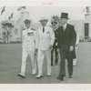 Indiana Day - Clifford Townsend surveying troops