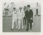 Indiana Day - Clifford Townsend surveying troops