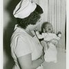 Infant Incubator - Nurse with crying baby