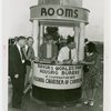 Information Booths - George Harvey dedicating Mayor's Official World's Fair Housing Bureau information booth