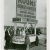 Information Booths - George Harvey dedicating Mayor's Official World's Fair Housing Bureau information booth