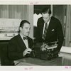 International Business Machines (IBM) - Grover Whalen using typewriter