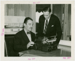 International Business Machines (IBM) - Grover Whalen using typewriter