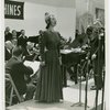 International Business Machines (IBM) - Lily Pons singing at concert