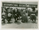 International Business Machines (IBM) - F.W. Nichol, Fiorello LaGuardia, Lawrence Tibbet, Lily Pons and Harvey Gibson at concert