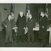 International Business Machines (IBM) - Watson, Thomas J. (President) - With group in front of model