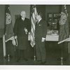 International Business Machines (IBM) - Watson, Thomas J. (President) - With man in front of model