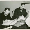 Ireland Participation - Grover Whalen and Leo T. McCauley (Irish Free State Consul General) sign contract