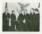 Ireland Participation - Sean T. O'Kelly (Deputy Chief of Ireland), Grover Whalen, Fiorello LaGuardia and group of officials