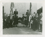 Italy Participation - Members of Associazione e Congrega di Maria SS. di Trapani place wreath at George Washington statue