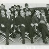 Italy Participation - Herbert Lehman, Generoso Pope and Charles Poletti at ceremonies honoring Columbus