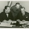 Italy Participation - Grover Whalen, Giuseppe Cantu (Commissioner General), and Arturo Constantino (Deputy Commissioner)