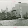 Italy Participation - Building - Statue, water and crowd in front of building