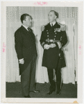 Alfred Johnson,with Grover Whalen