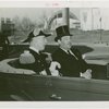 Alfred Johnson with Grover Whalen